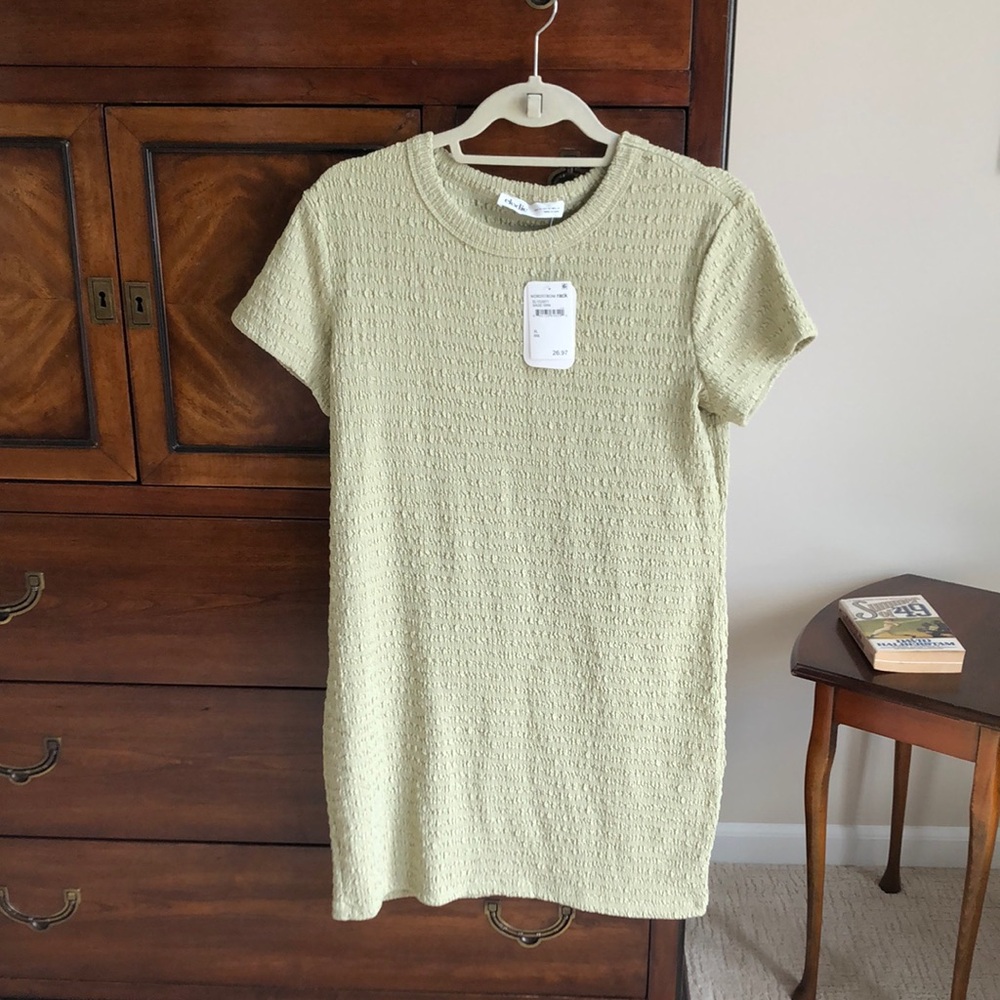 New Nordstrom Sage Green Dress XL Bodycon